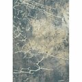 Mayberry Rug 7 ft. 10 in. x 9 ft. 10 in. Denver Lightning Area Rug, Gray DN8326 8X10